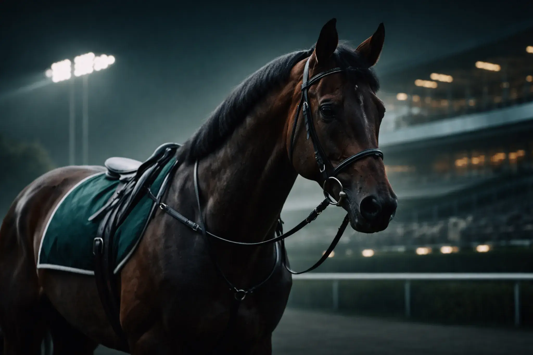 Premium thoroughbred horse used as Horse Racing Syndicate hero support image